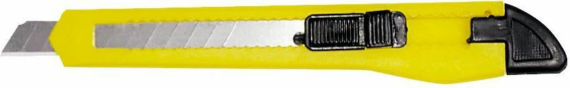 Thikë kancelarie Mega Breakaway Blade 9mm (30009H), e verdhë