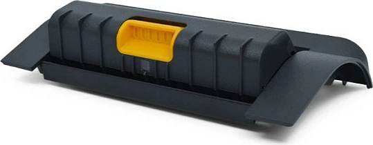 Kit dispenser upgrade Zebra ZD421t, për printer etiketa, zi/verdhe