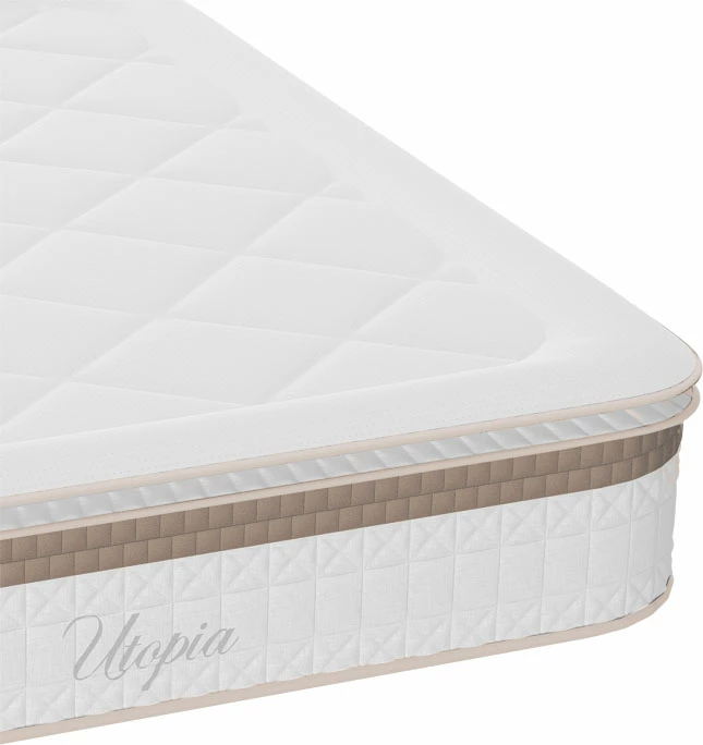 Dyshek me susta xhepi Utopia, shtresë sipërme Aloe Vera, 30-32cm, 140x200cm