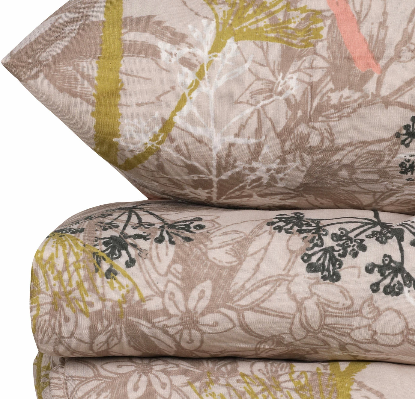 Set mbulesë për jorgan king size, L'essentiel, Urla, bezhë, v2