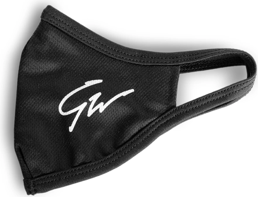 Gorilla Wear Face Mask - Black [Madhësia: XS/S]
