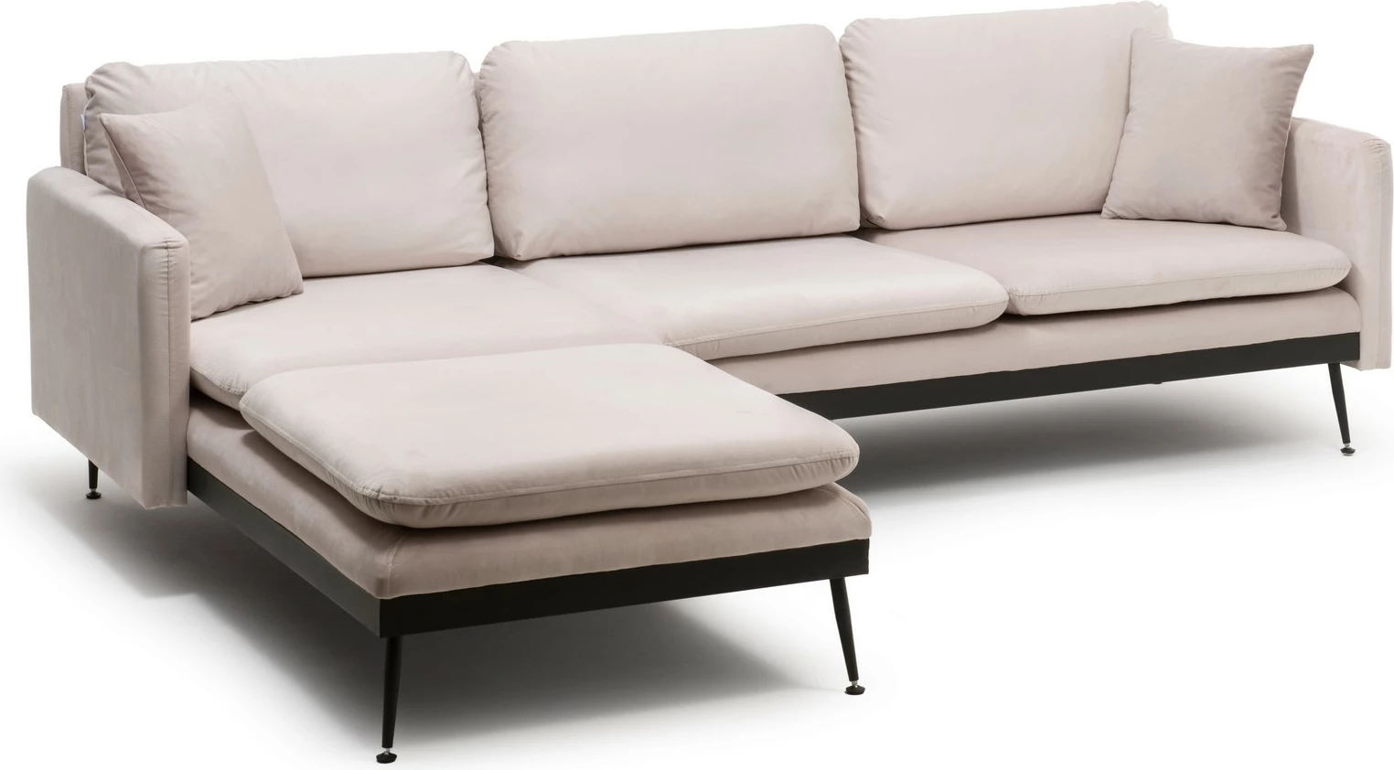 Këndsofa Atelier del Sofa, Reya, ngjyrë ecru