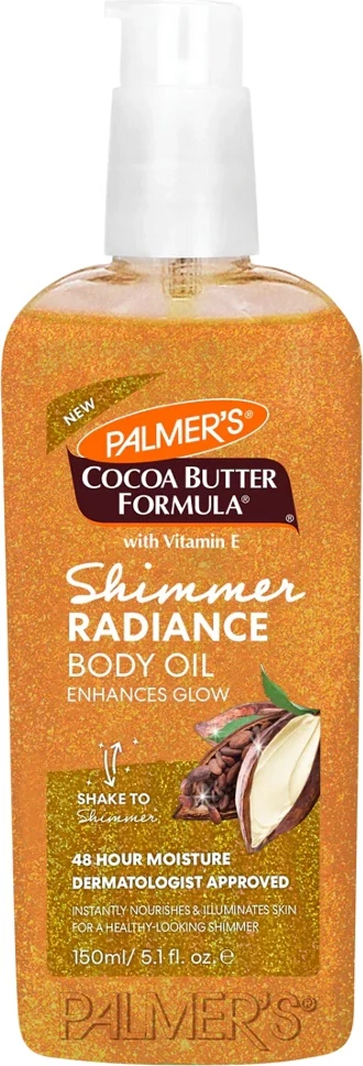 Vaj trupi për femra Palmer's Shimmer Radiance, 150ml