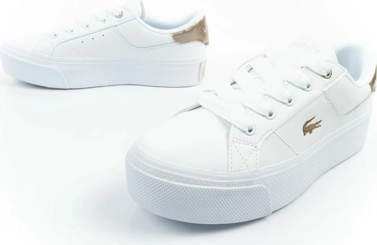 Atlete femra Lacoste Ziane Platform 126, të bardha