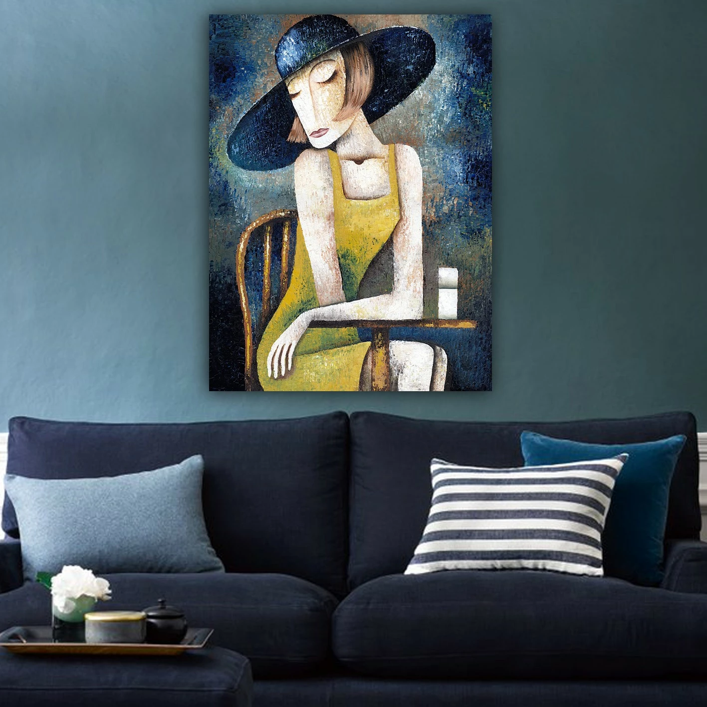 Pikturë dekorative në kanavacë, shumëngjyrëshe, Wallity 60468271_70100, 70x100cm