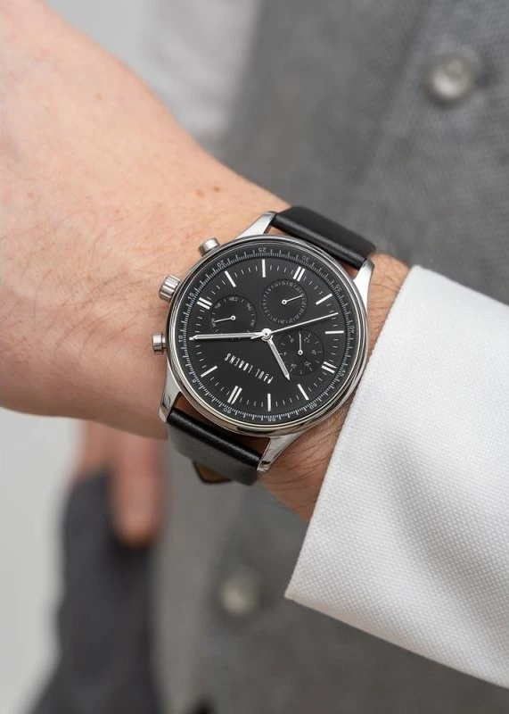 Orë dore për meshkuj Paul Lorens, e zezë