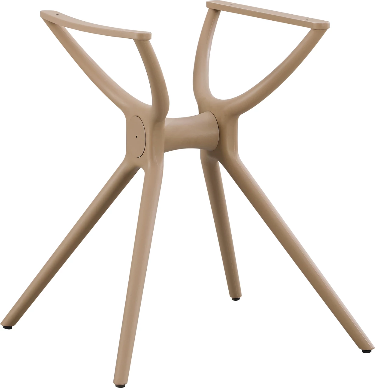 Baza tavoline polipropileni, ngjyrë kapuçino, FH462.04, për sipërfaqe tavoline 80x80cm