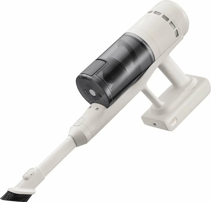 Fshesë me bateri vertikale Roborock H60 Hub, 115AW, 60min, HEPA H13, stacion me zbrazje automatike, e bardhë, set