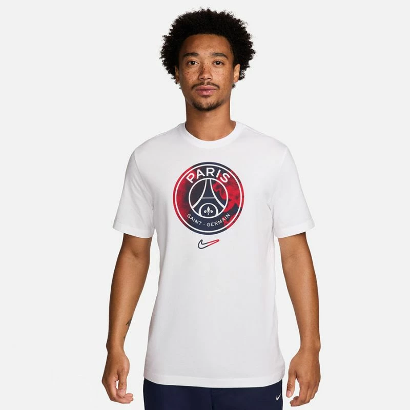 Maicë për meshkuj Nike PSG, e bardhë