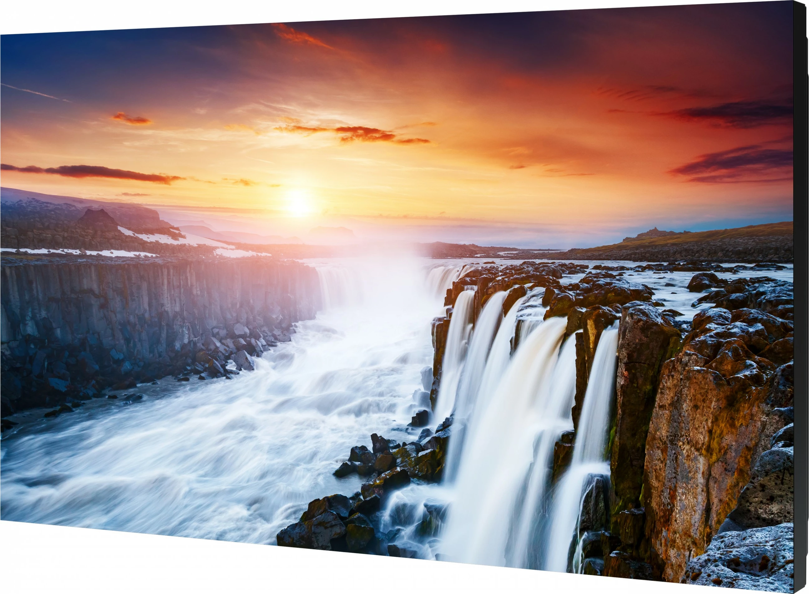 Ekran i madh Samsung Smart Signage VH55C-R 55 inç, Full HD, LCD, kornizë ultra e hollë