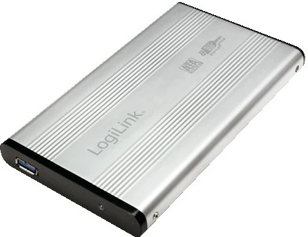Kasë e jashtme LogiLink UA0106A, 2.5", Serial ATA II, Serial ATA, 5 Gbit/s, Argjendtë