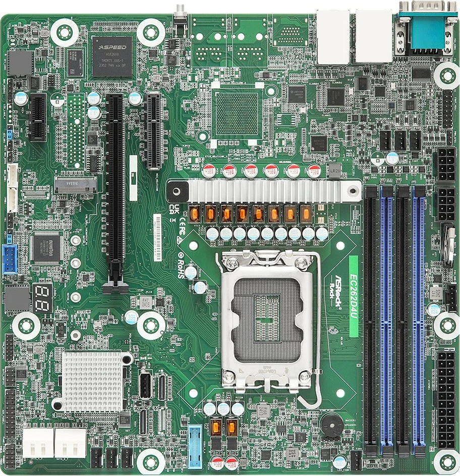 Pllakë amë ASRock EC262D4U, micro-ATX, LGA 1700, DDR5
