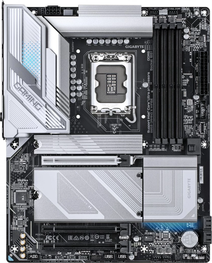 Pllakë amë Gigabyte B860 GAMING X WIFI6E, ATX, WiFi 6E