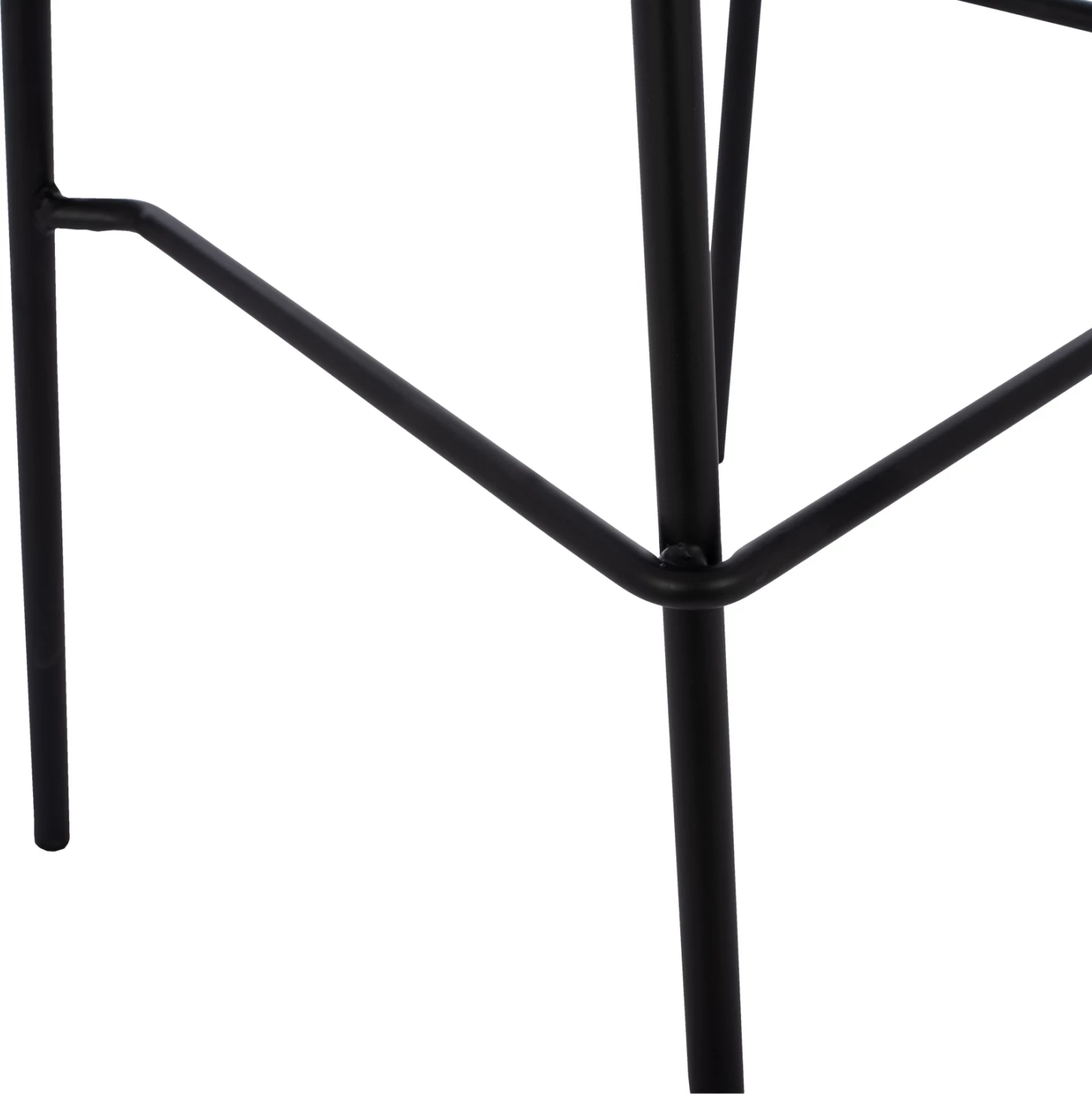 Karrige për bar VINCENT FH8579.13, kadife jeshile dhe kornizë metalike, 56.5x47x106 cm., set prej 4 copë