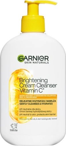 Emulsion pastruese për fytyrë Garnier Skin Naturals Vitamin C Brightening për femra 250ml