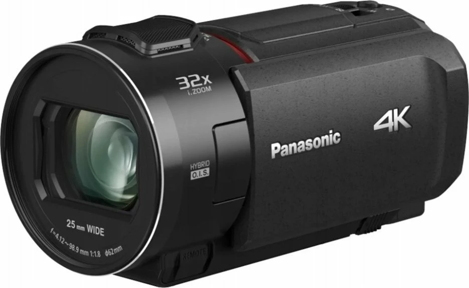Kamerë video 4K Panasonic HC-VX3E-K, 24x zoom optik, 25mm wide, LCD 3.0" touch, 5-akshe OIS, microSD, USB-C/HDMI, e zezë