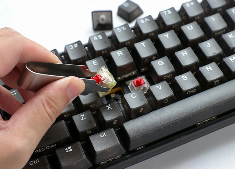 Tastierë mekanike Ducky One 3 Mini, RGB, Cherry MX Red, USB Type-C, e zezë