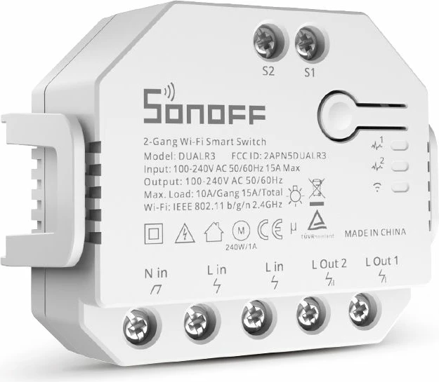 Ndërprerës SONOFF DUALR3