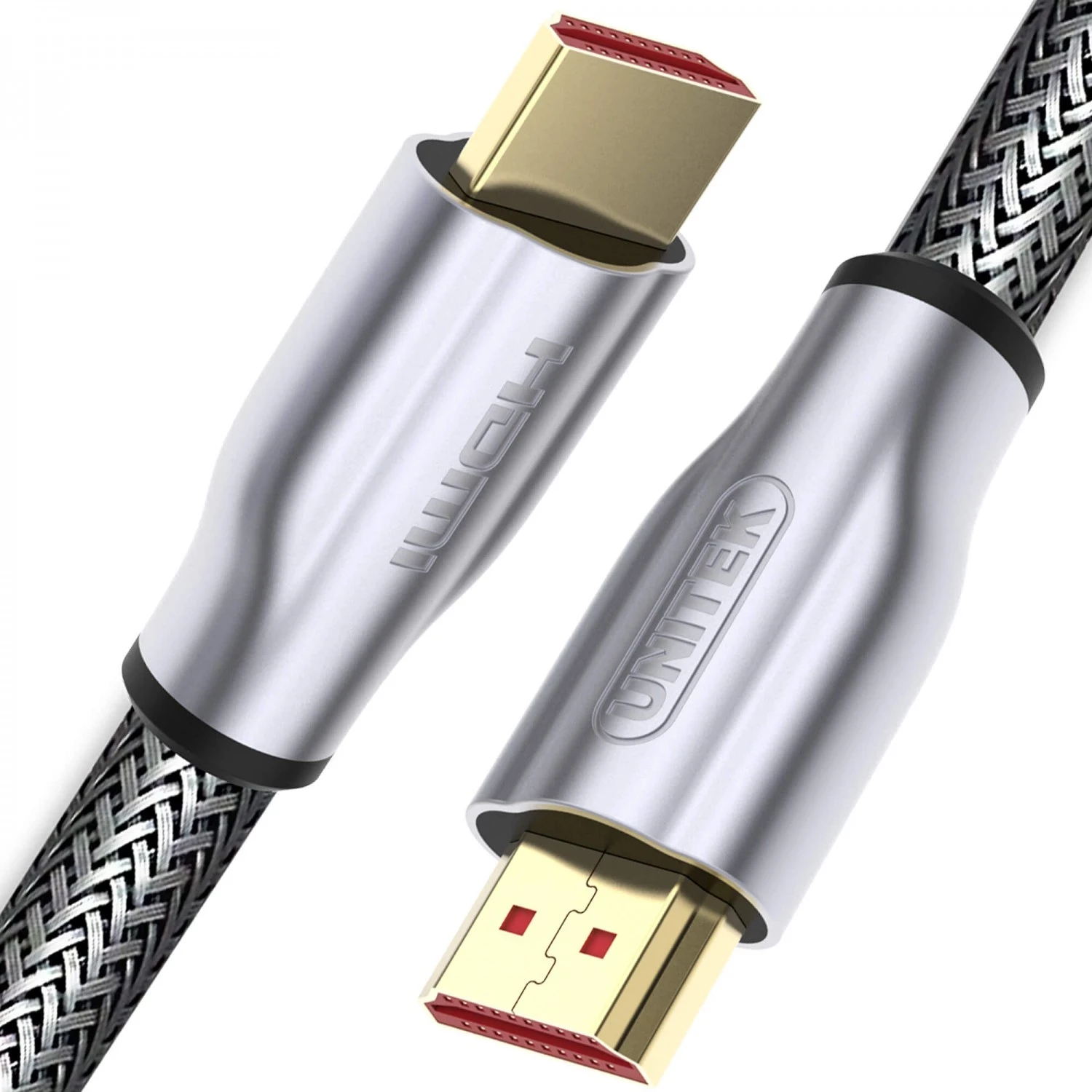 Kabllo HDMI Unitek, 5.0m, gri