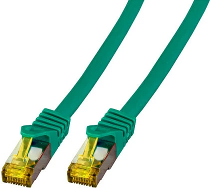 Kabllo rrjeti EFB Elektronik RJ45 Cat6a S/FTP, 15m, 10Gbps, e gjelbër