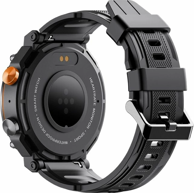 Smartwatch VELTORI për meshkuj, e zezë