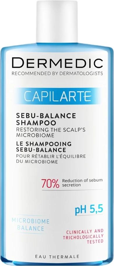 Shampon Dermedic Capilarte Sebu-Balance 300ml