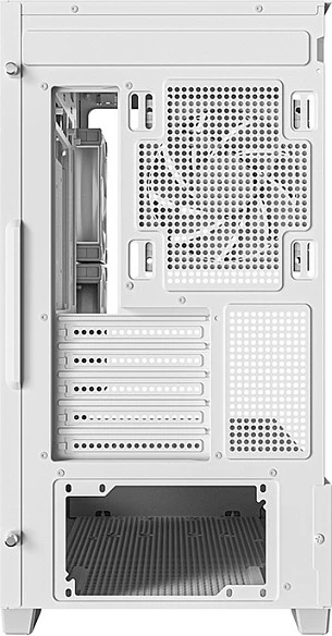 Kasë DeepCool CG380 3F WH, Midi Tower, ITX/micro ATX, xham i temperuar, RGB, e bardhë