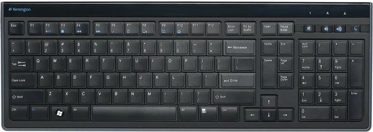 Tastierë Kensington Advance Fit, Full-Size, Wired, USB, QWERTZ, E zezë