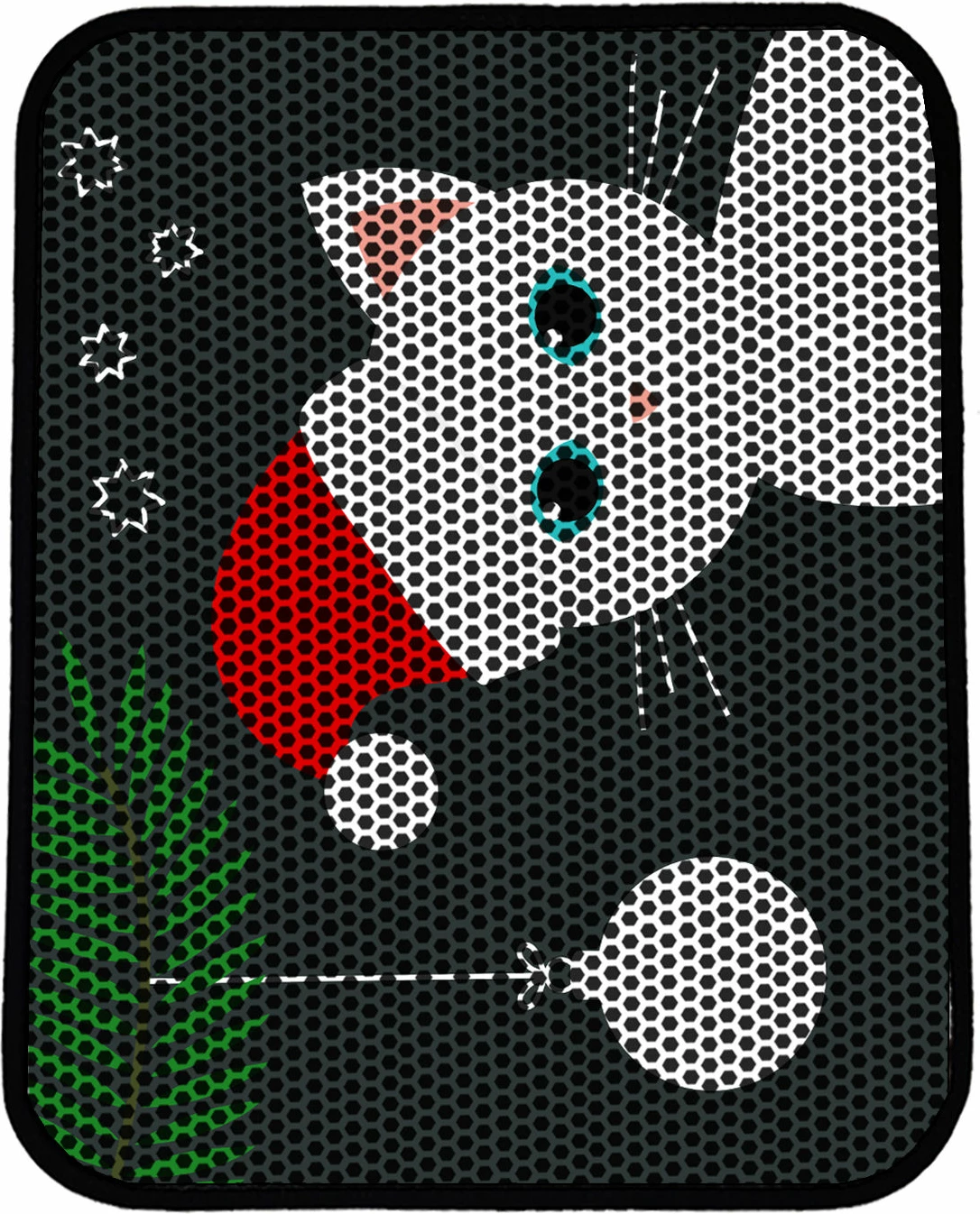 Tapet për rërë mace, shumëngjyrësh, Paws & Whiskers, Nrszn0185, 45x60cm