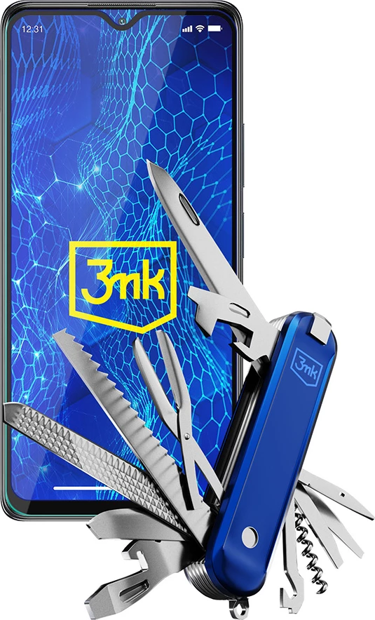 Mbështjellës xhami i temperuar 3mk HardGlass Max Lite për Xiaomi Redmi Note 10 Pro, i zi