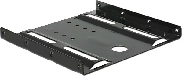Kllapë montimi DeLOCK 18205, adapter 2.5" në 3.5", metal, e zezë