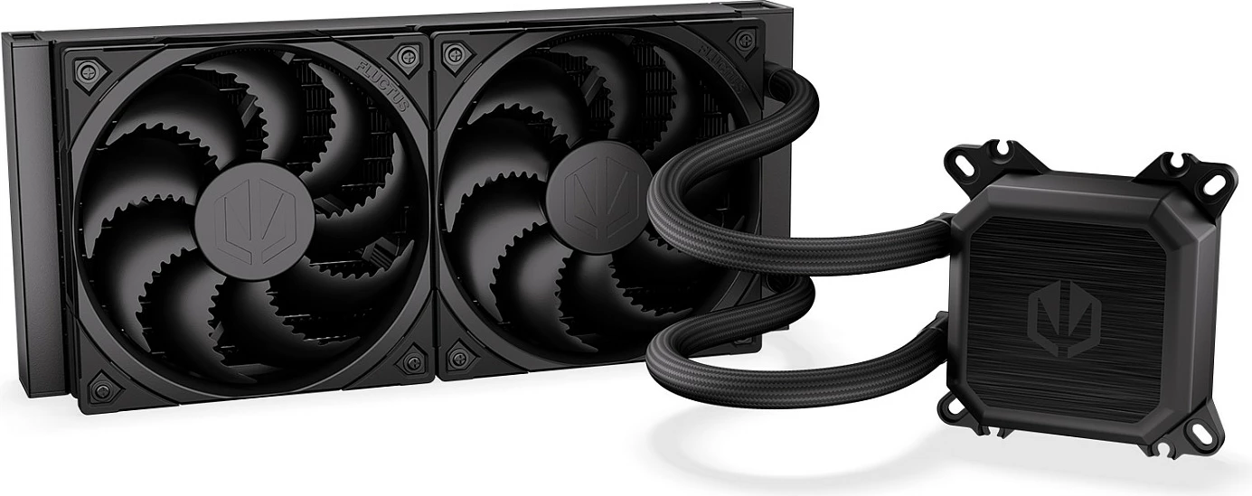 Ftohës uji AIO Endorfy Navis F240, 240mm, 2x120mm PWM, i zi