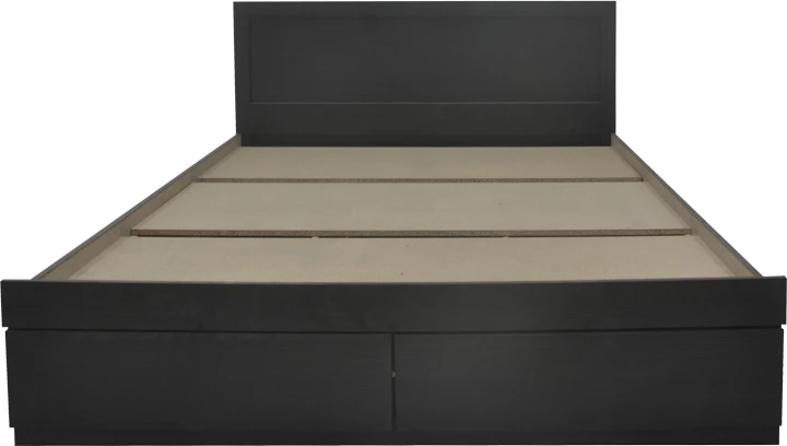 Krevat Olympus me sirtarë, ngjyrë wenge, 160x200cm