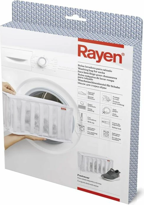 Çantë mbrojtëse për këpucë Rayen 629001 34 x 16 x 19 cm, e bardhë