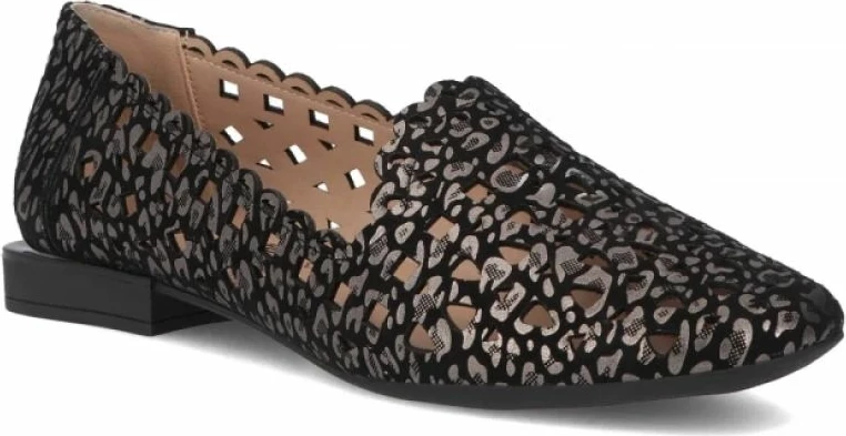 Këpucë të ulëta femra Filippo DP7710, të zeza