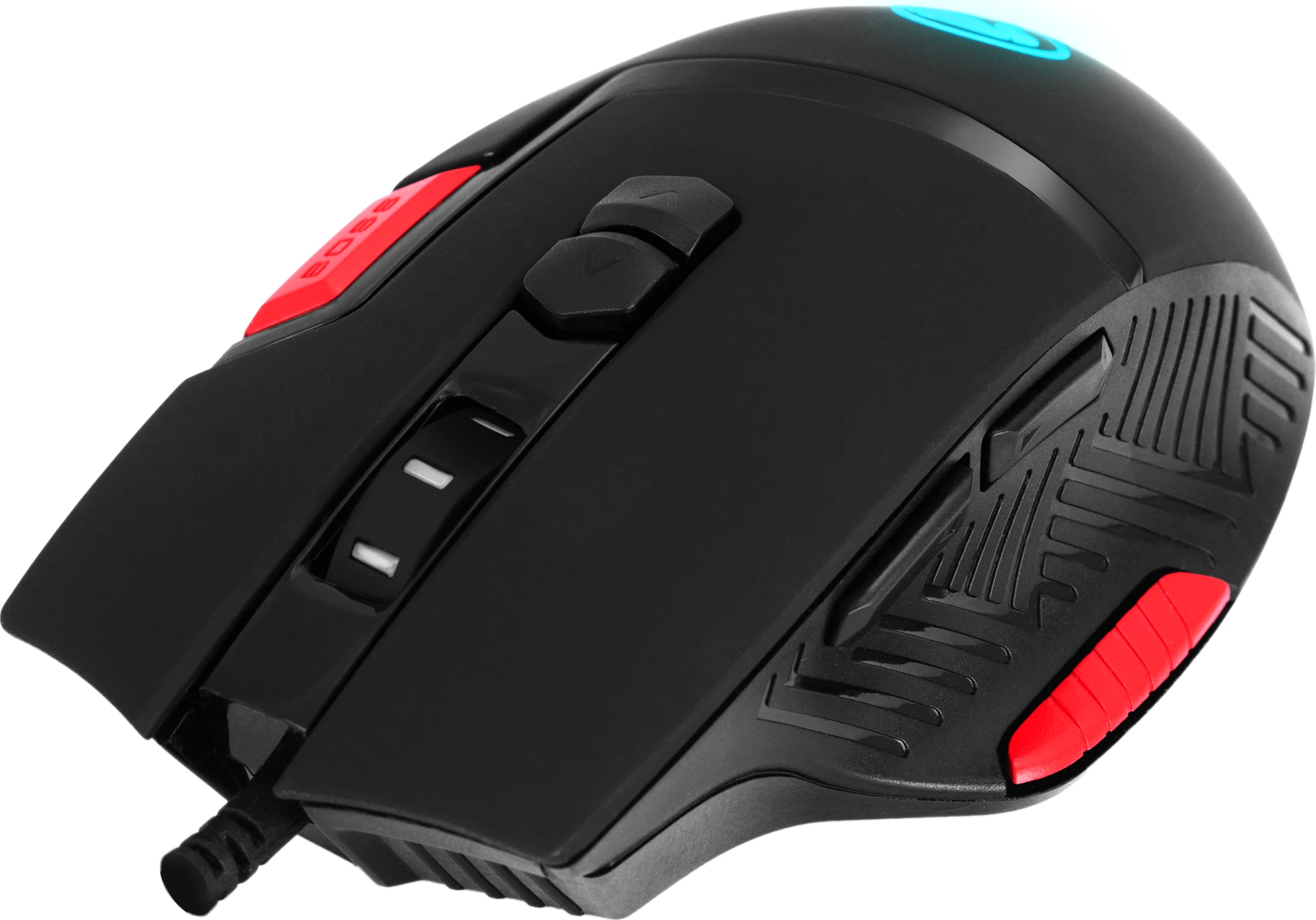Maus Marvo M355 gaming, me kabllo USB, RGB, deri 7200 DPI, 9 butona, i zi