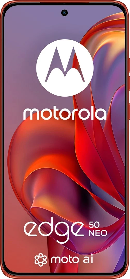Celular Motorola Edge 50 Neo, 6.4", 5G, 12 GB RAM, 512 GB, Poinciana Terracotta