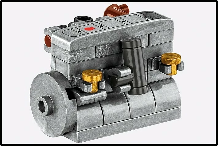 Set blloqe ndërtimi, Cobi, COBI-2665 Sd.Kfz.138/1 Grille Ausf. M, 720 elemente, shkallë 1:28, me figurë, kamuflazh jeshile