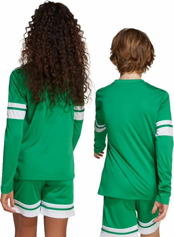 Fanellë me mëngë të gjata për fëmijë adidas, e gjelbër