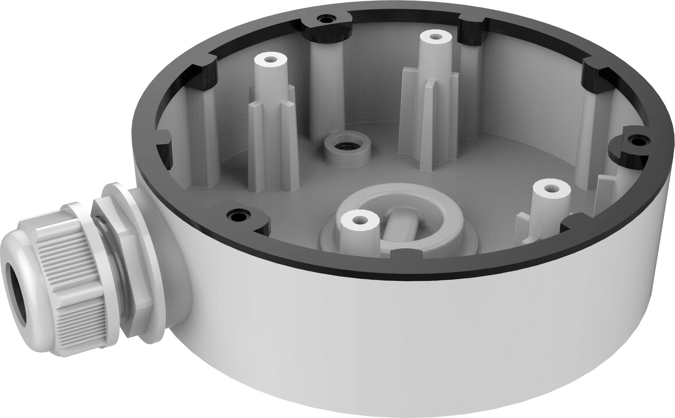 Kuti lidhëse Hikvision DS-1280ZJ-DM46, universal, e bardhë