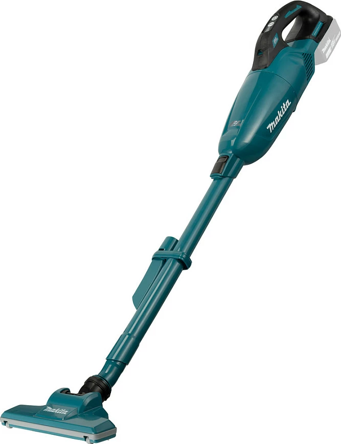 Fshesë me bateri Makita DCL284FZ, 18V Li-Ion, 18000 Pa, e zezë/turkeze