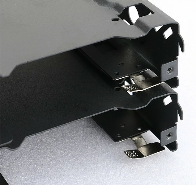 Kornizë montimi HDD Phanteks HDD-Montage-Rahmen, 2x 3.5", e stivueshme, e zezë