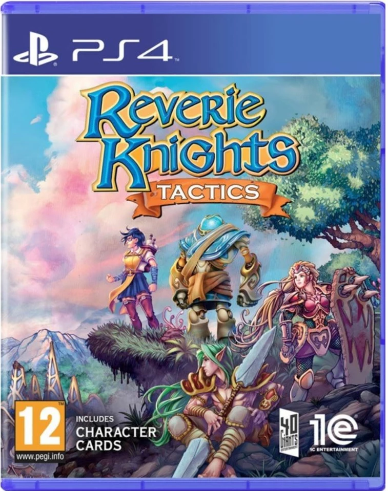 Lojë PS4 1c Publishing Reverie Knights Tactics, PEGI 12, me karta personazhesh