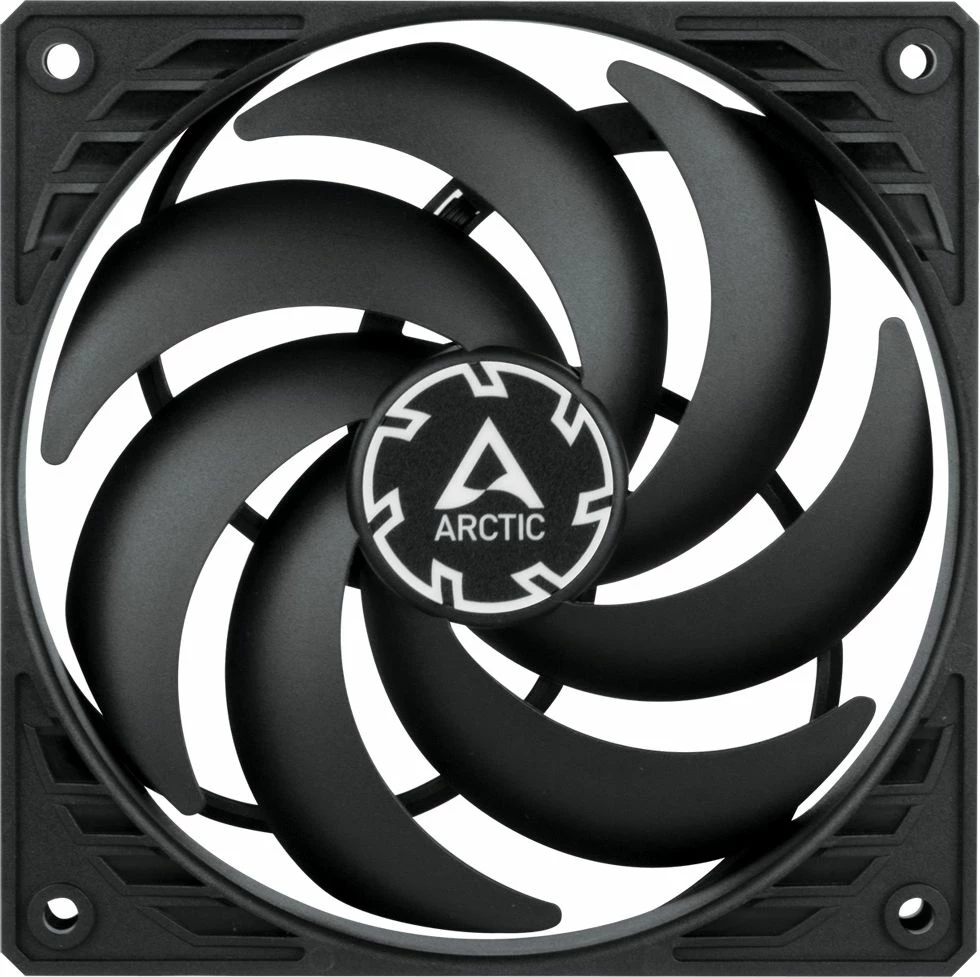 Ventilator kasë PC Arctic P12 Slim PWM PST ACFAN00275A 120mm, 3 copë, i zi