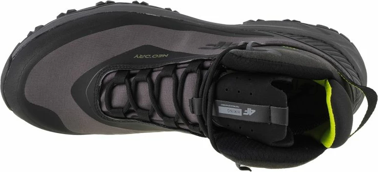 Këpucë trekking për meshkuj 4F, të zeza