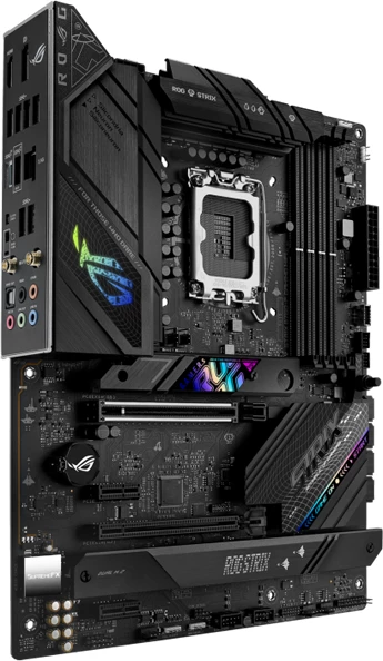 Pllakë amë ASUS ROG STRIX B760-F Gaming WiFi, LGA1700, ATX, DDR5, 3x M.2, PCIe 5.0, 2.5GbE, WiFi 6E, Bluetooth 5.3