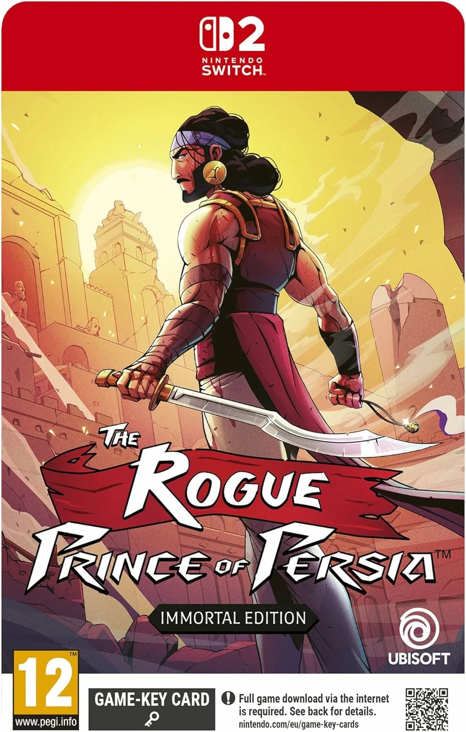 Lojë Nintendo Switch 2 Ubisoft The Rogue Prince of Persia: Immortal Edition, Steelbook set