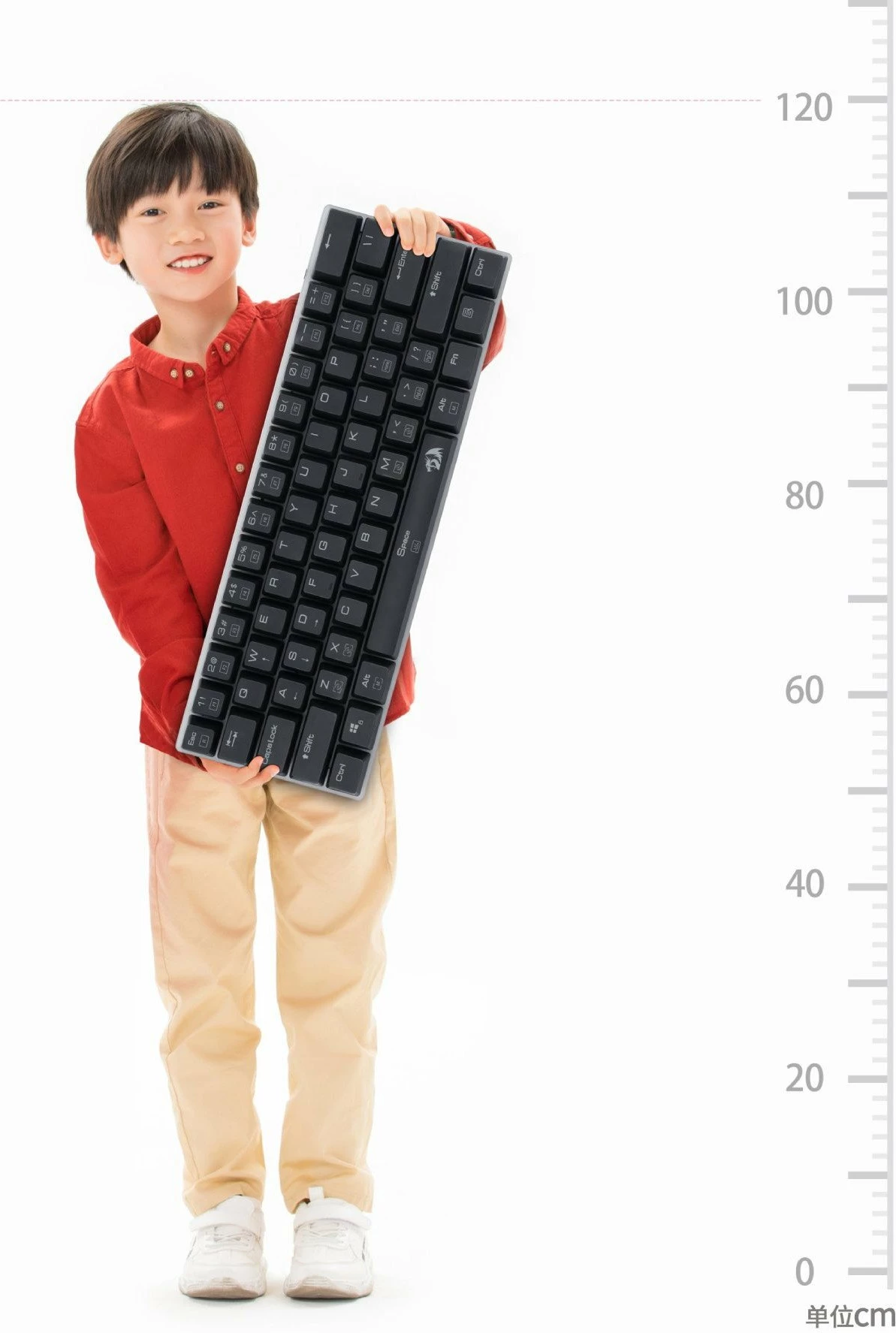 Tastierë mekanike Redragon K605 Alien 61 tasta (60%), RGB, switch Redragon Red, USB-C, e zezë