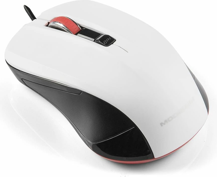 Maus Modecom MC-M9.1 USB 1600 DPI bardhë/zi