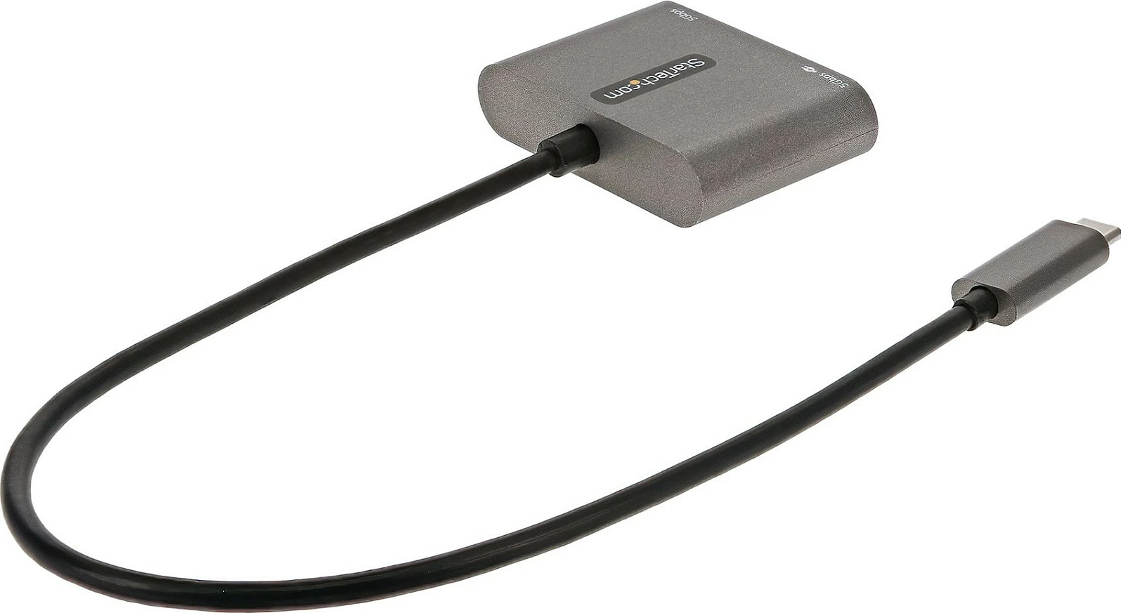 Adapter USB-C multiport StarTech CDP2HDUACP2, HDMI 4K, PD 100W, USB 5Gbps, gri